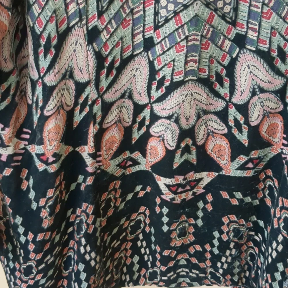 Johnny Was Marami Burnout Velvet Blazer, Size L - Picture 5 of 7